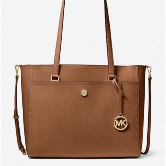 Michael Kors Maisie Large Pebbled Leather 3-in-1 Tote Bag - Picture 2 of 5